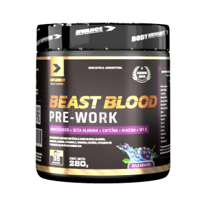 BEAST BLOOD - PRE ENTRENO - UVA body advance