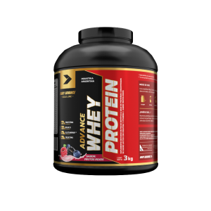 Proteina 3kg body advance frutos rojos